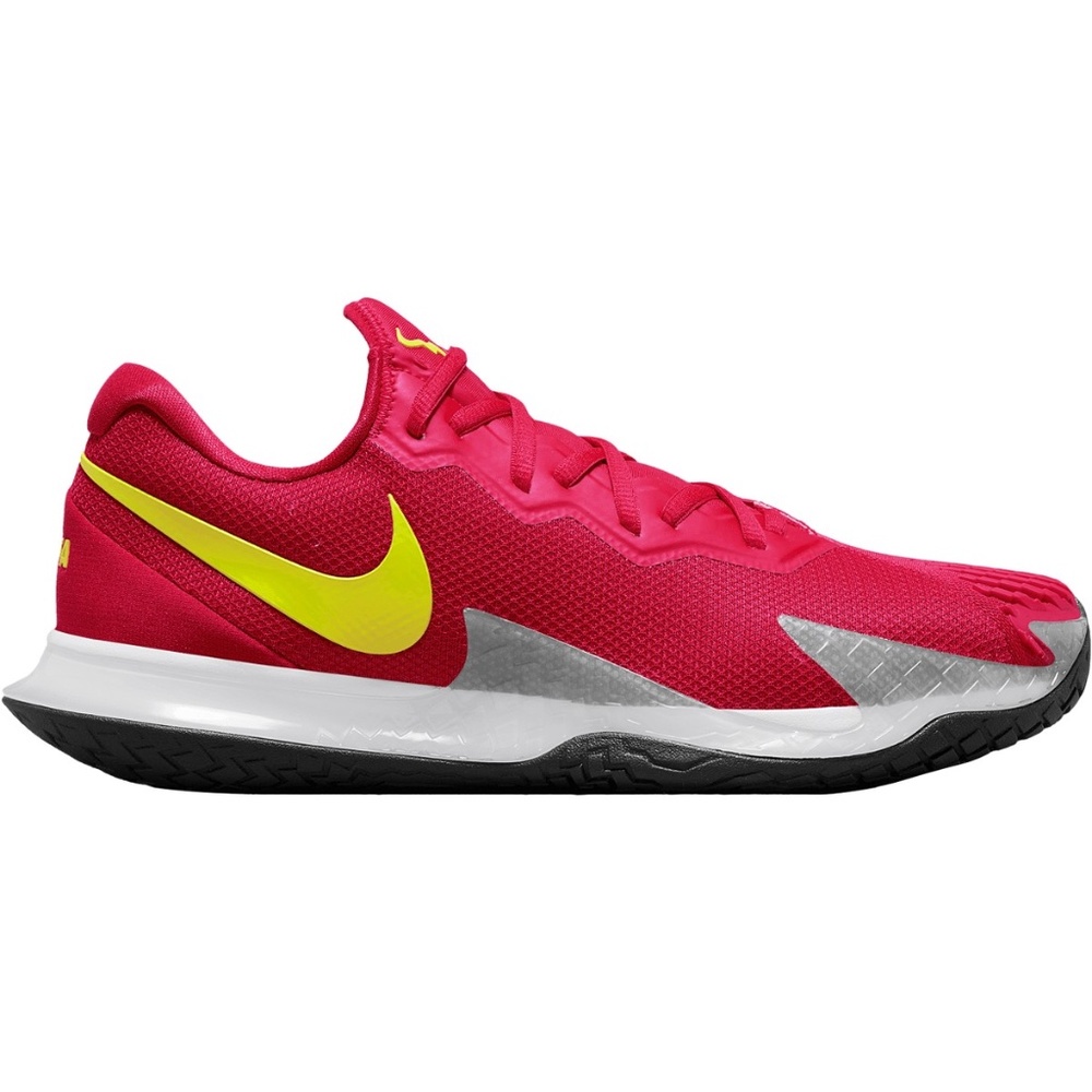 Brand New Nike Zoom Cage 4 Rafa Tennis Shoes DD1579-600 Red/Yellow Rafael Nadal
